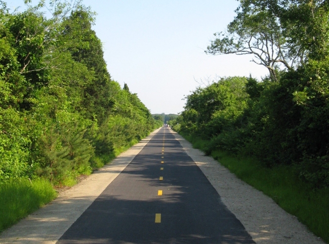 shining sea bike path