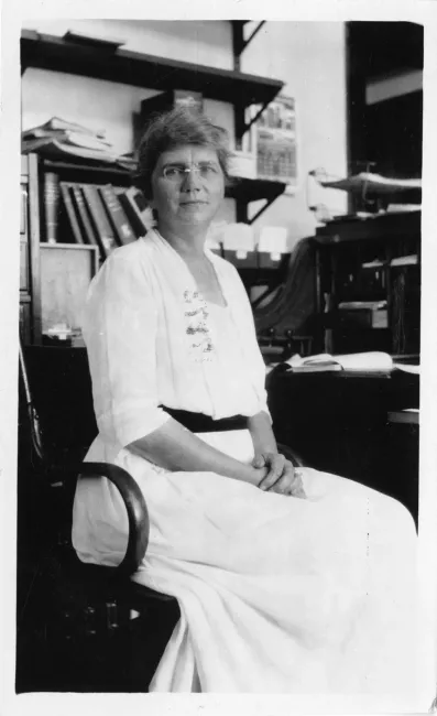 Priscilla Montgomery. Courtesy: Smithsonian Archives