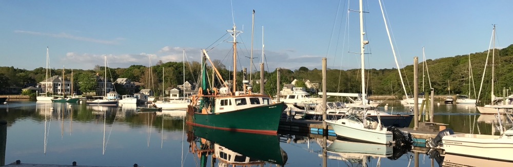 research vessel in eel pond