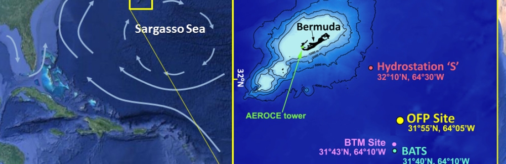 site map oceanic flux program