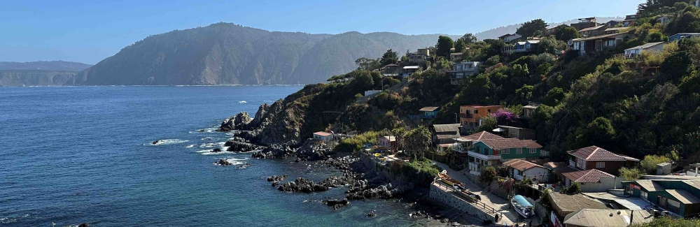 A coastal village