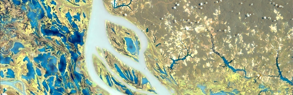NASA image Amazon River