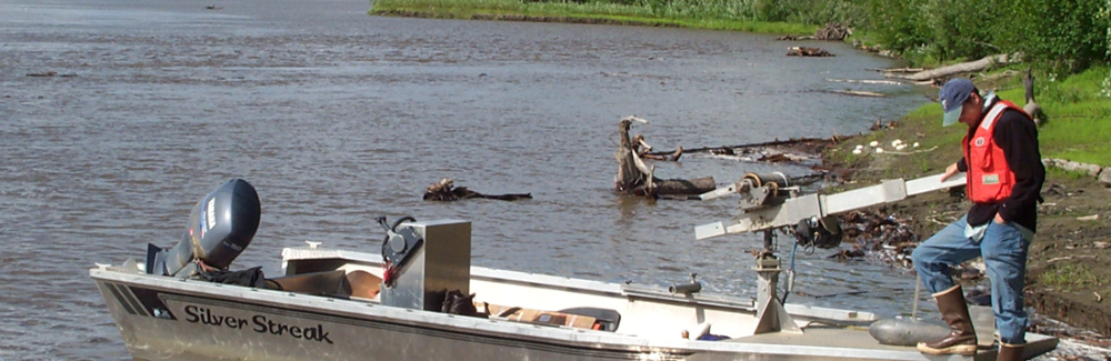River sampling