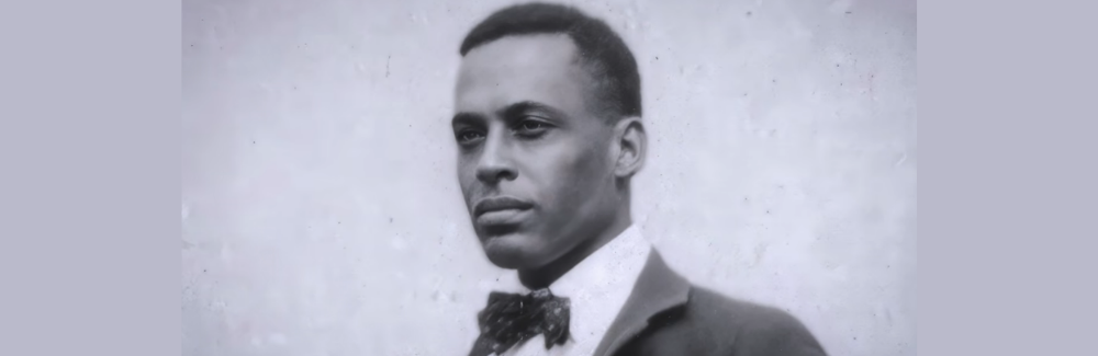 An old photograph of a scientist