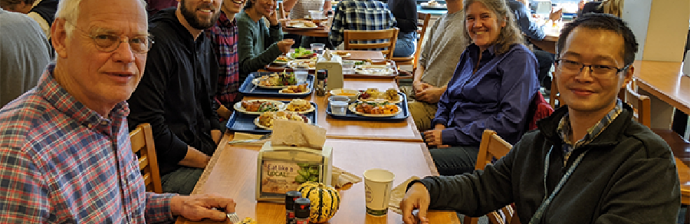 MBL Staff at Thanksgiving lunch