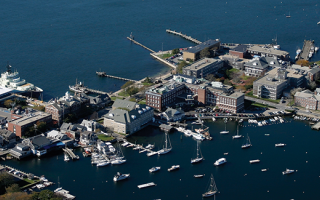 Woods Hole from above