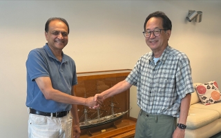 Nipam Patel on the left and Mark Terasaki on the right.