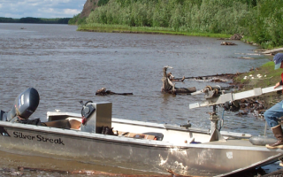 River sampling