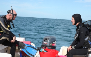Seaweed farm