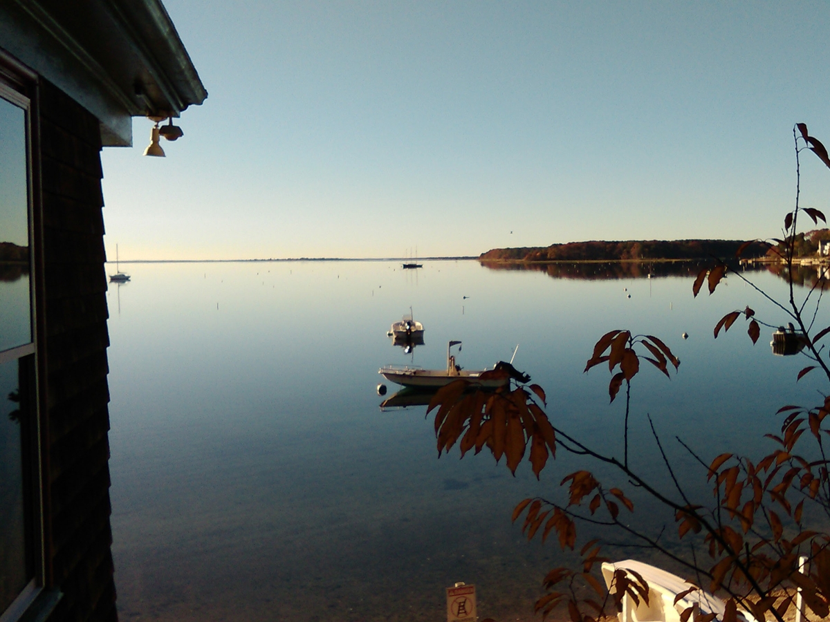 The Waquoit Bay in Cape Cod, MA.