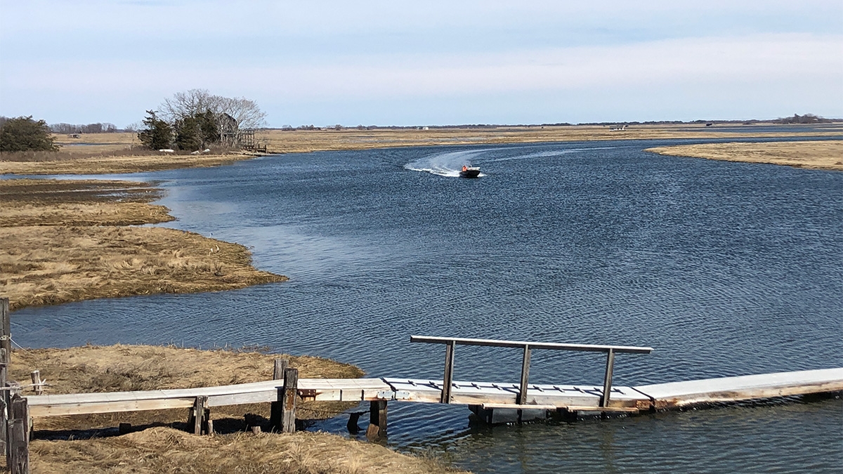 high tide at rowley river