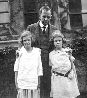 morgan with daughters