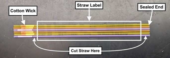 NXR straw label