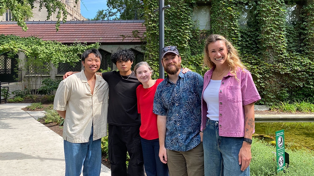 Amy Herbert and lab colleagues