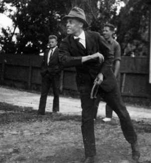 Just playing horseshoes in Woods Hole. Credit: A.F. Huettner