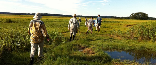 Students in Field