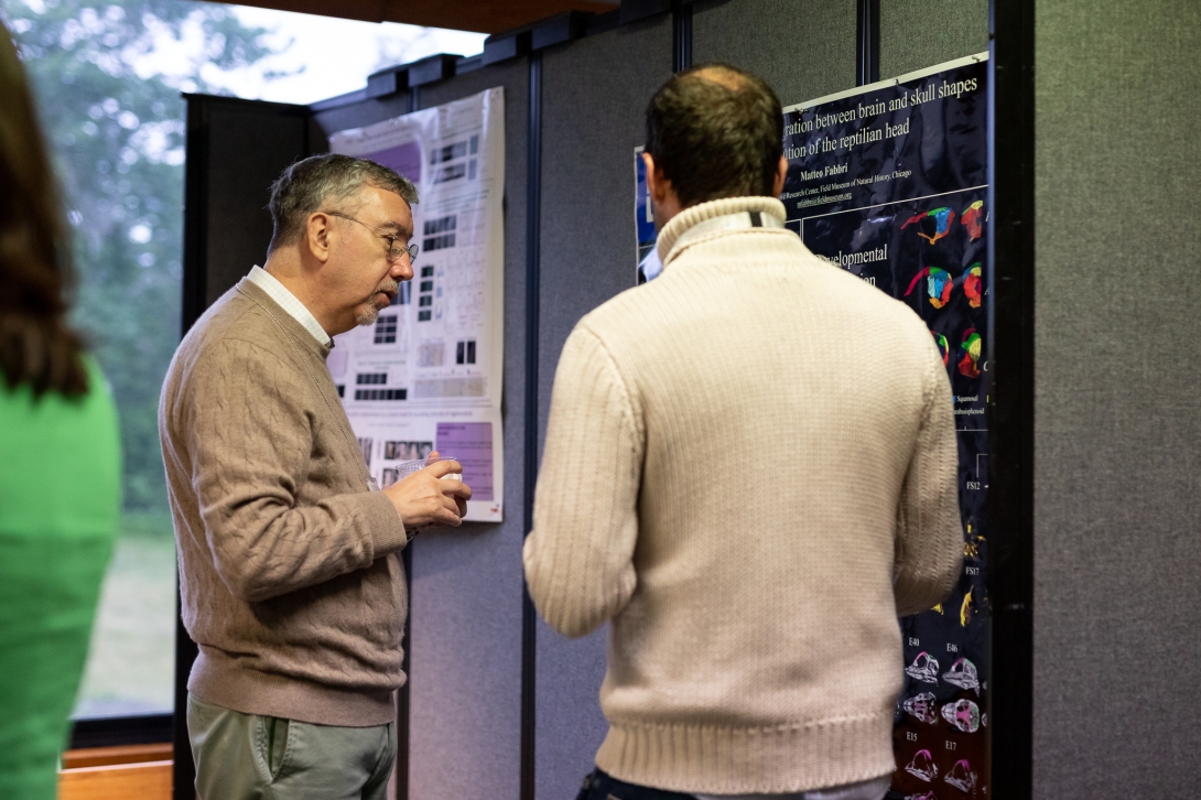 The student poster session at the Embryology Course 130th Anniversary Symposium. Credit: Dee Sullivan