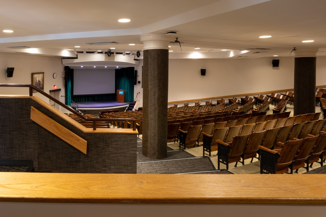 stage view from back