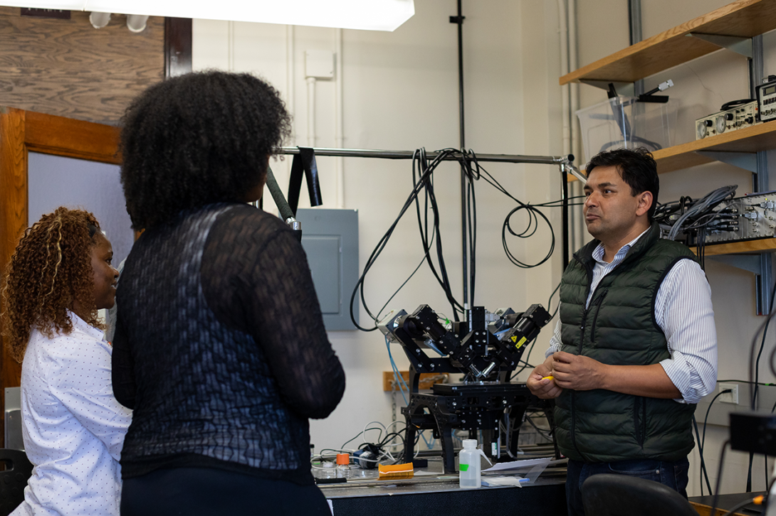 Participants of the 2024 PAIR-UP Microscopy Conference for Black imaging scientists at the MBL. Credit: Dee Sullivan